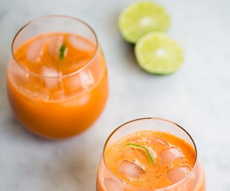 carrot and cucumber juice